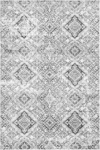 Grey 2' 7" x 6' Persian Tessellation Rug swatch