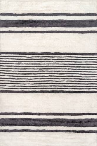 6' x 9' Moonglade Washable Striped Rug primary image