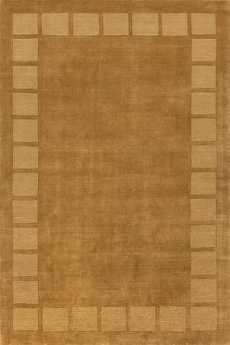 Wheat 12' x 15' Petra High-Low Wool-Blend Rug swatch