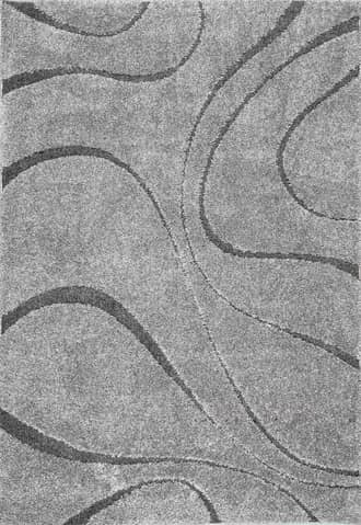 10' x 14' Shaggy Curves Rug primary image