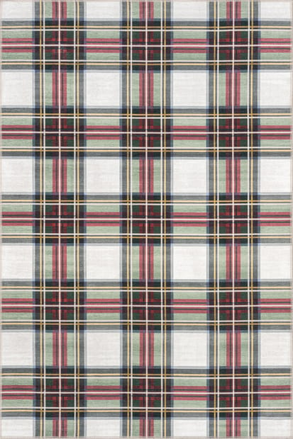 Dress Stewart Tartan Red Rug