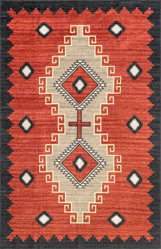 Kilim rug Navajo rug Southwestern rug Native American wool rug 9x12  Handmade Rug