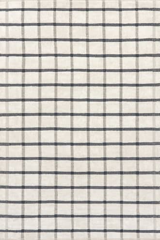8' x 10' Rowena Checked Wool Rug primary image