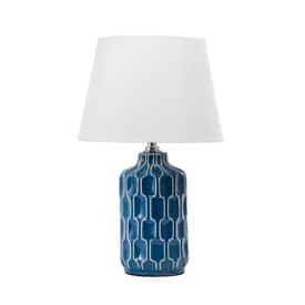 ceramic textured table lamp