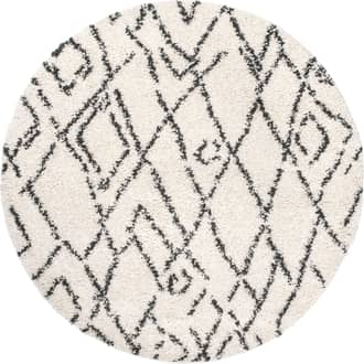 10' Moroccan Diamond Tassel Rug primary image